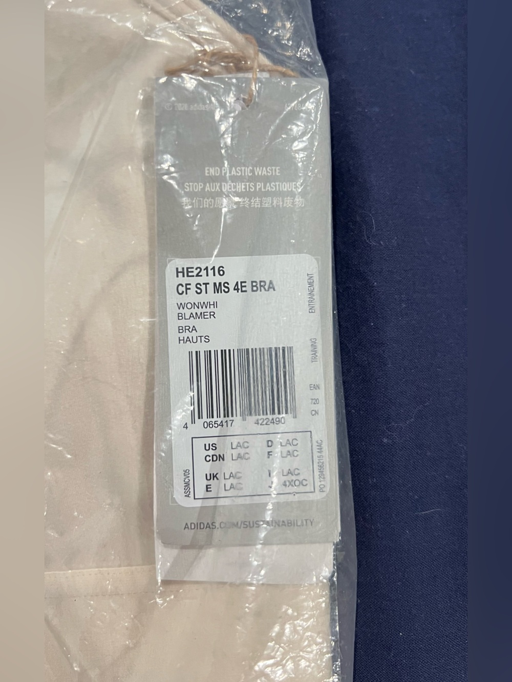 Adidas CoreFlow Studio Medium-
Support Bra - Picture 5 of 11